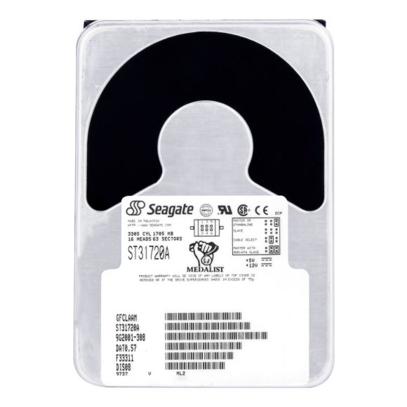 SEAGATE MEDALIST 1720 1.7GB 4.5K ATA 3.5'' ST31720A