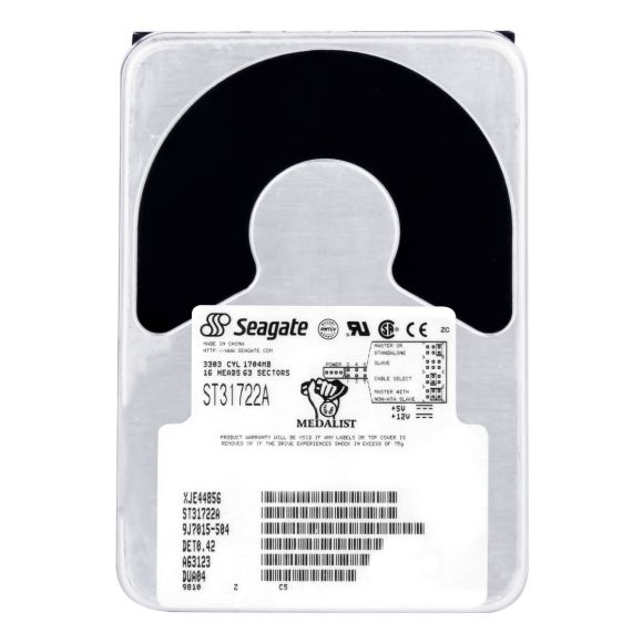 SEAGATE MEDALIST 1722 1.7GB 4.5K ATA 3.5'' ST31722A