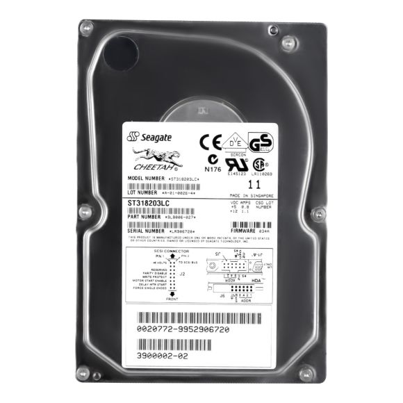 SEAGATE ST318436LC 18 GB 7.K SCSI 80-PIN