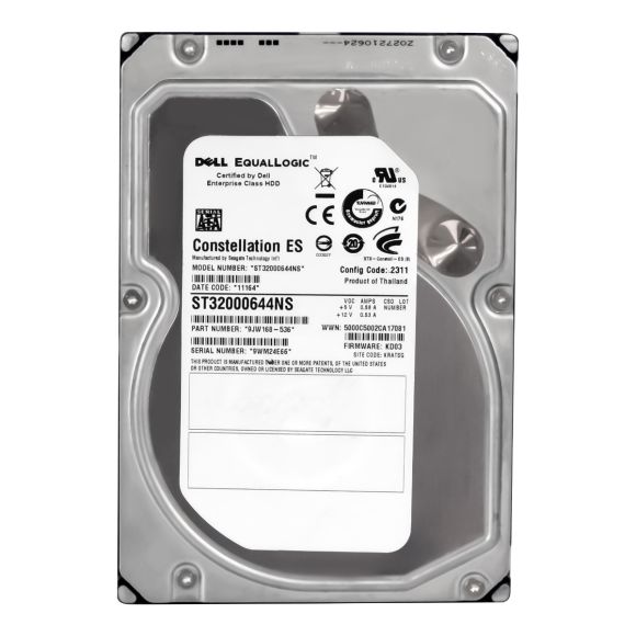 DYSK DELL EQUALLOGIC ST32000644NS 2TB 7.2k SATA-2 3.5"