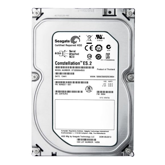 SEAGATE CONSTELLATION ES.2 2TB SAS-2 7.2K 64MB 3.5'' ST32000645SS