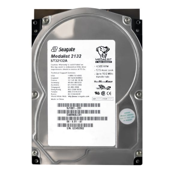 SEAGATE MEDALIST 2132 2GB 4.5K ATA 3.5'' ST32132A