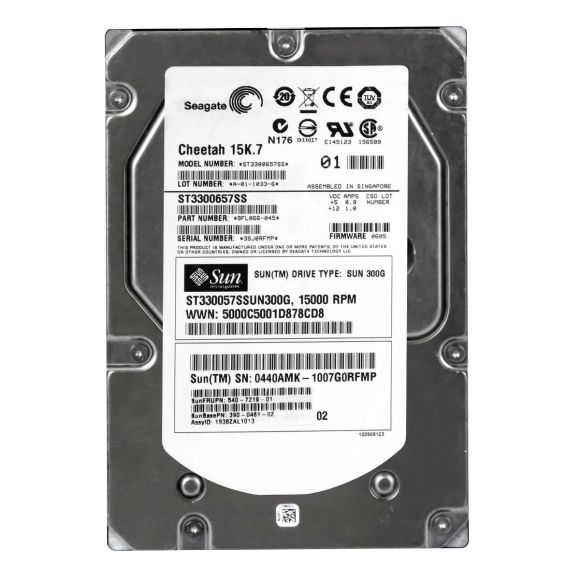 SUN 540-7219-01 300GB 15K 16MB SAS-2 3.5'' ST330057SSUN300G