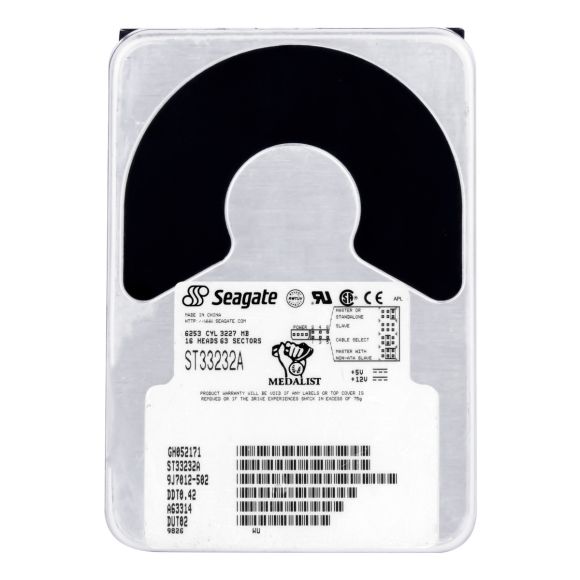 SEAGATE MEDALIST 3232 3.2GB 4.5K ATA 3.5'' ST33232A