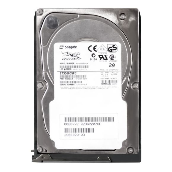 SUN 3900070-03 36GB 10K 4MB FC 3.5'' ST336605FC