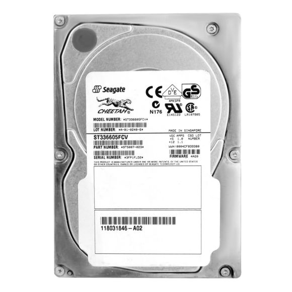 EMC 118031846-A02 73GB 10K 16MB FC 3.5'' ST336605FCV