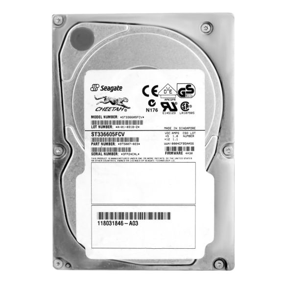 EMC 118031846-A03 73GB 10K 16MB FC 3.5'' ST336605FCV