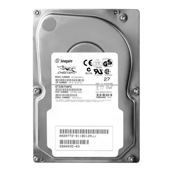 SUN 3900035-03 36GB 10K 4MB FC 3.5'' ST336704FCV