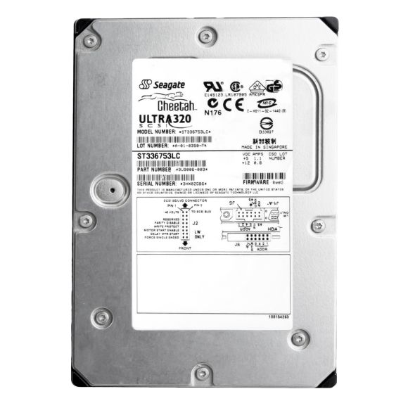 SEAGATE CHEETAH ST336753LC 36GB 15K SCSI 80PIN