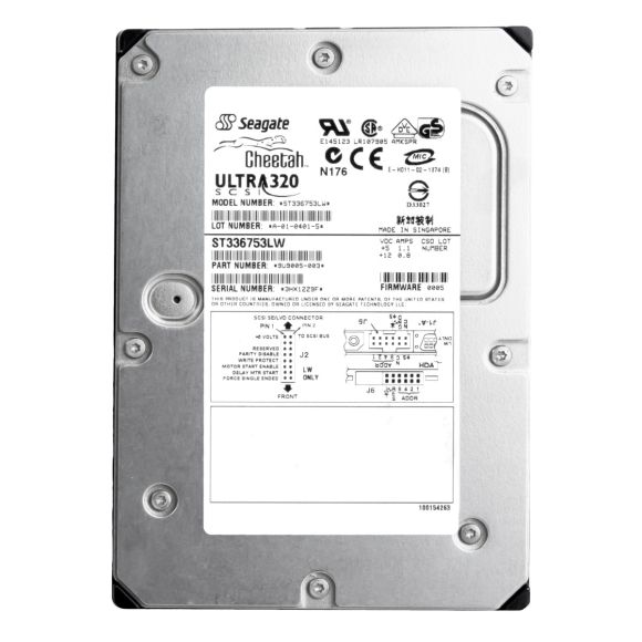 Seagate Cheetah ST336753LW 15K. 36GB 68-PIN