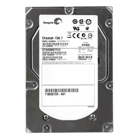 EMC 118032729-A01 450GB 15K 16MB FC 3.5'' ST3450857FCV