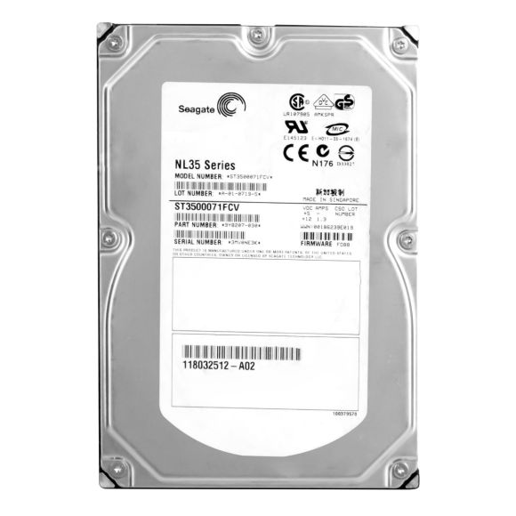 EMC 118032512-A02 500GB 7.2K 8MB FC 3.5'' ST3500071FCV