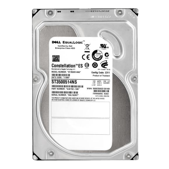 DELL EQUALLOGIC ST3500514NS 500GB 7200RPM SATA 3.5''