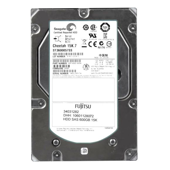 FUJITSU 10601128072 600GB 15K 16MB SAS-2 3.5'' ST3600057SS