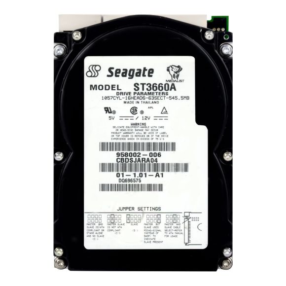 SEAGATE MEDALIST 545XE 545MB 3.8K ATA 3.5'' ST3660A