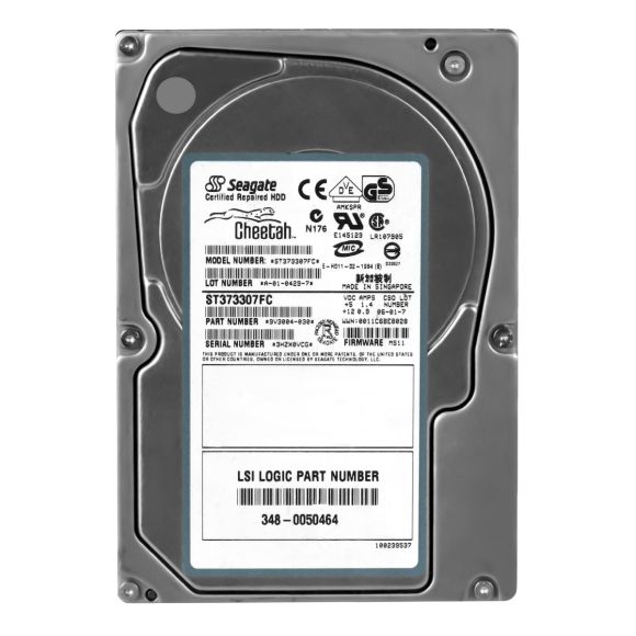 LSI 348-0050464 73GB 10K 8MB FC 3.5'' ST373307FC