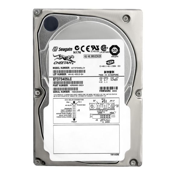 SEAGATE CHEETAH 73GB 10K 8MB SCSI U160 3.5'' ST373405LC