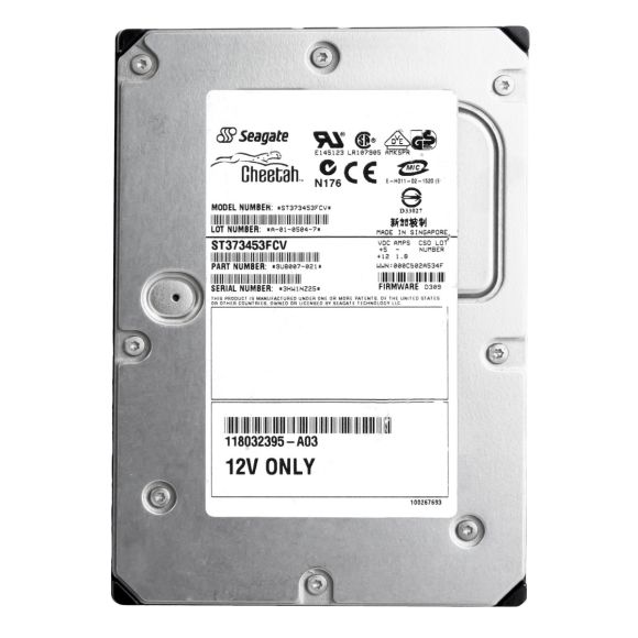 EMC 118032395-A03 73GB 15K 16MB FC 3.5'' ST373453FCV