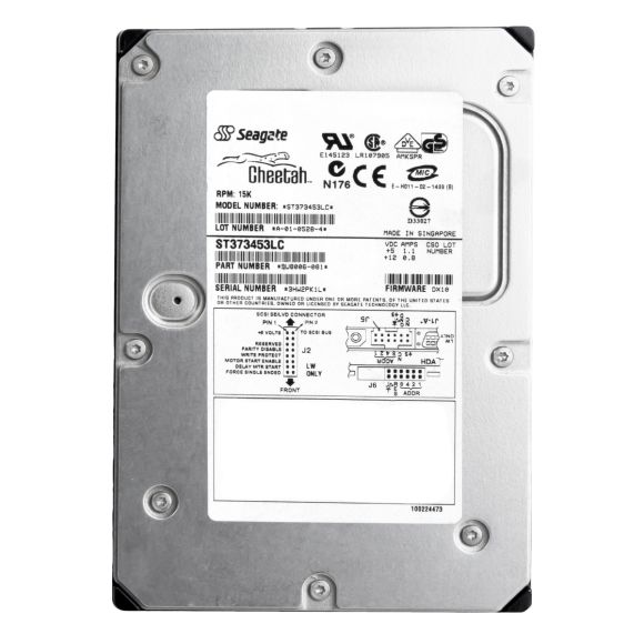 SEAGATE CHEETAH 73GB 15K SCSI U320 3.5'' ST373453LC