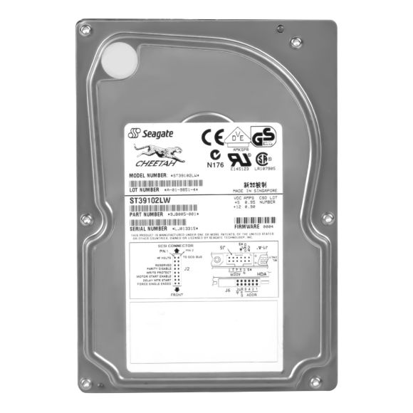 HDD SEAGATE ST39102LW CHEETAH 9 GB 10K SCSI 68-PIN 3.5''