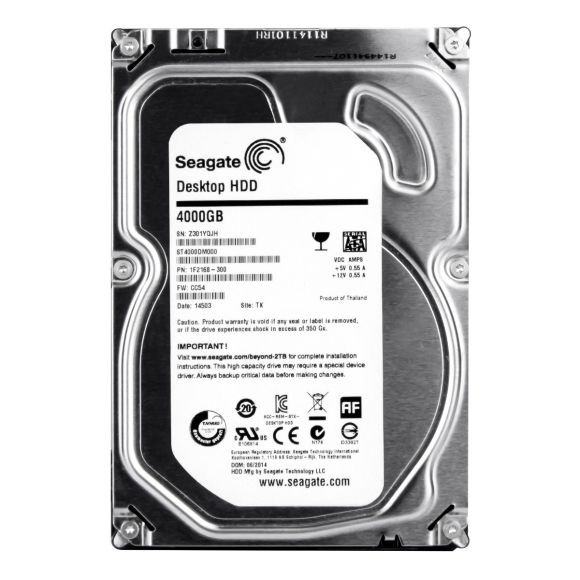 SEAGATE DESKTOP HDD 4TB 5.9K 64MB SATA III 3.5'' ST4000DM000