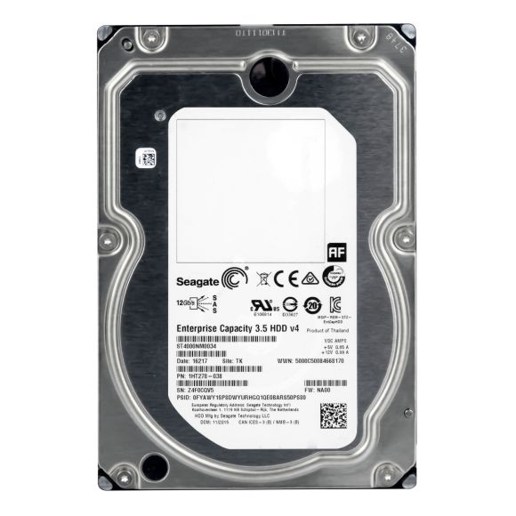 Seagate 4TB SAS 12Gb/s 128MB v4 3,5'' ST4000NM0034