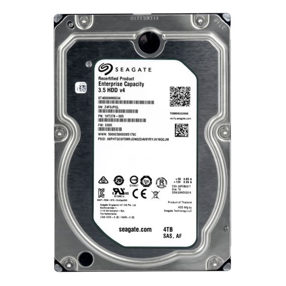 SEAGATE 4TB SAS-3 7.2K 128MB 3.5'' ST4000NM0034