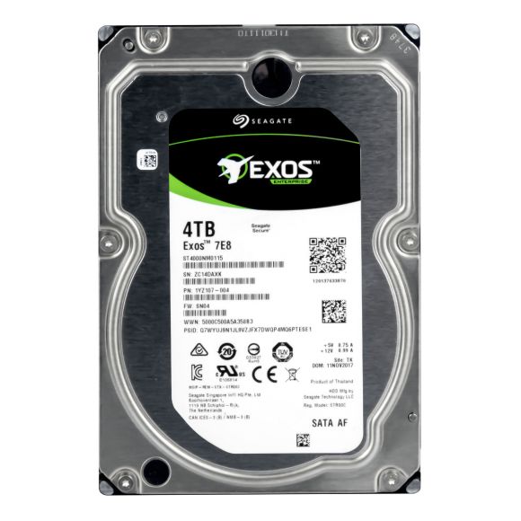 SEAGATE EXOS 7E8 4TB 7.2K 128MB SATA III 3.5'' ST4000NM0115