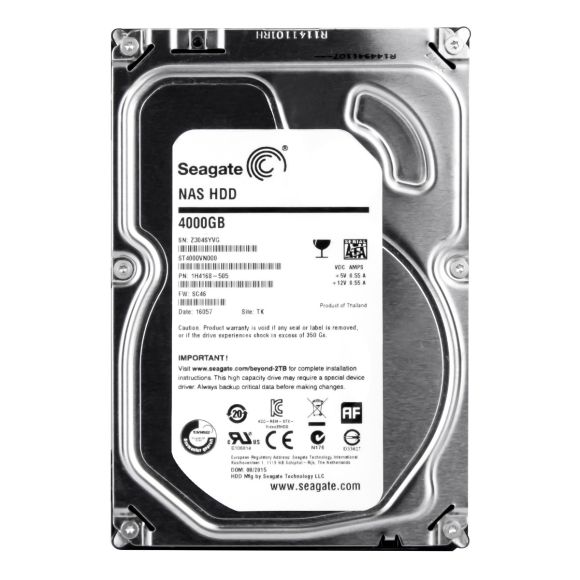 SEAGATE NAS HDD 4TB 5.9K 64MB SATA III 3.5'' ST4000VN000