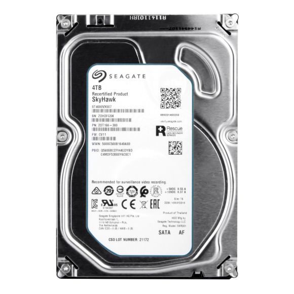 SEAGATE SkyHawk 4TB SATA III 5.9K 64MB 3.5'' ST4000VX007