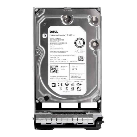 DELL 0PRNR6 6TB 7.2K 128MB SAS-3 3.5'' ST6000NM0034