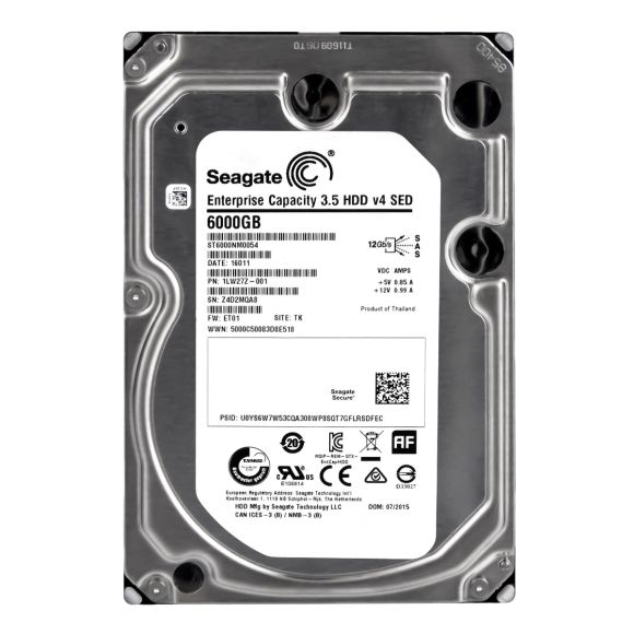 DYSK SEAGATE ST6000NM0054 6TB 7.2k SED 12Gb/s SAS 3.5"