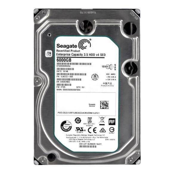 SEAGATE 6TB SAS-3 7.2K 128MB 3.5'' ST6000NM0054