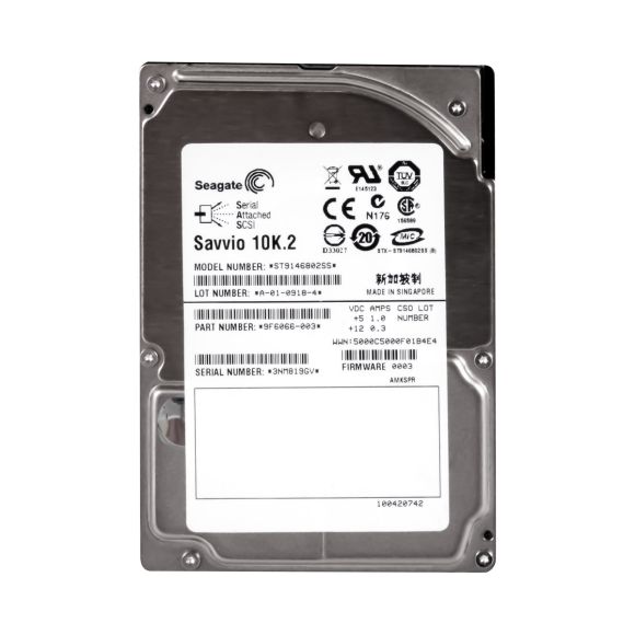 SEAGATE ST9146802SS 2,5" 146GB Savvio 10K SAS