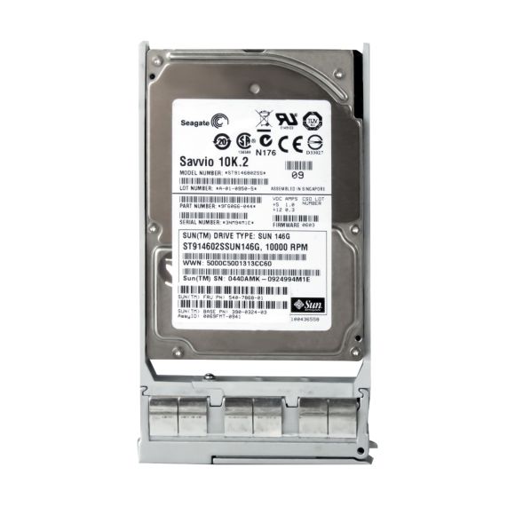 HDD SUN 540-7868-01 146GB SAS 2.5" 10K ST914602SSUN146G