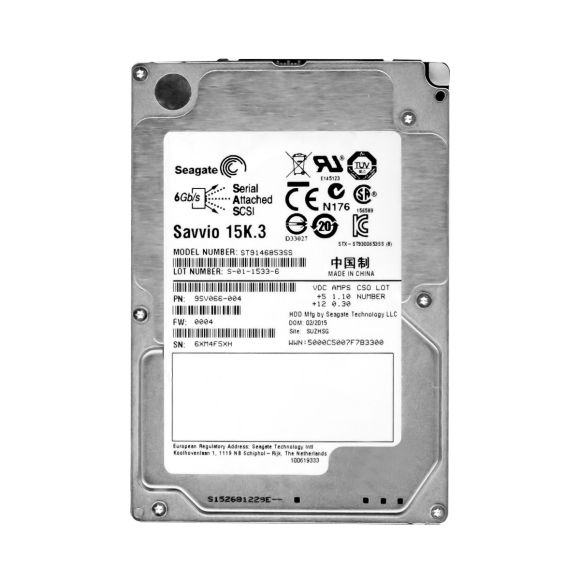 Seagate ST9146853SS 15K 2.5'' 147GB SAS 64MB