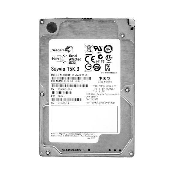 SEAGATE SAVVIO 15K.3 300GB SAS-2 15K 64MB 2.5'' ST9300653SS