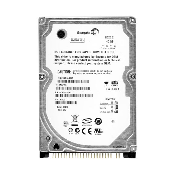 SEAGATE LD25.2 40GB 5.4K 2MB ATA 2.5'' ST940210A