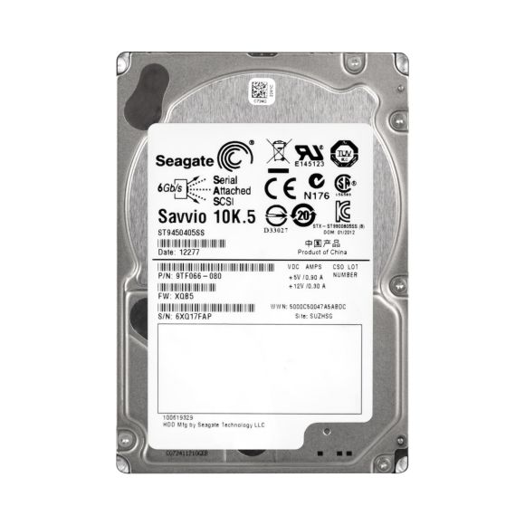 DYSK SEAGATE 450GB 6G SAS 10k 64MB 2.5" ST9450405SS