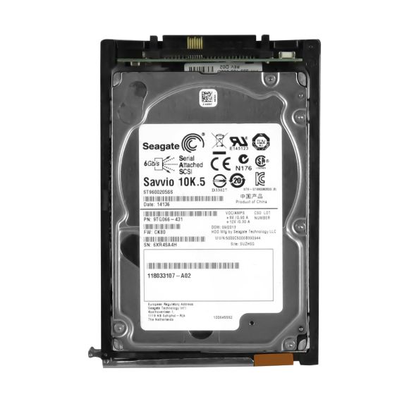 SEAGATE ST9600205SS 600GB SAVVIO 10K 6Gbps SAS