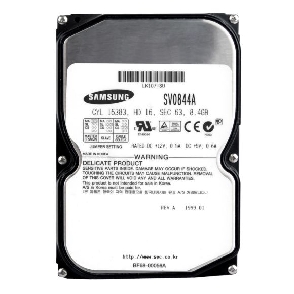 SAMSUNG SV0844A 8.4GB ATA 5400RPM 3.5''