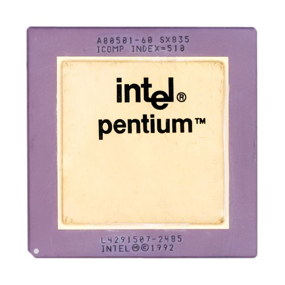 INTEL PENTIUM 60MHz SOCKET 4 SX835 A80501-60