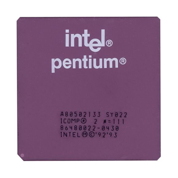 CPU INTEL PENTIUM SY022 133 MHz SOCKET 7 A80502-133