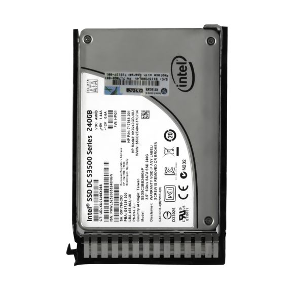 HP 717968-001 240GB MLC SATA III 2.5'' VK0240GDJXU