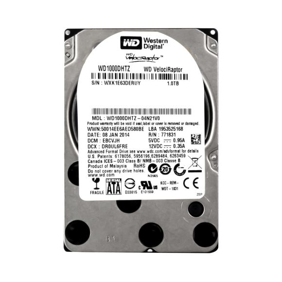 WD VelociRaptor 1TB 10K SATA III 2.5'' WD1000DHTZ