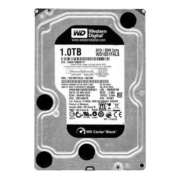 DYSK WD BLACK 1TB WD1001FALS 3.5" 7.2k 32MB