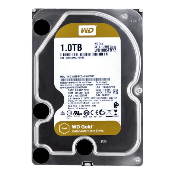 WD GOLD 1TB 7.2K 128MB SATA III 3.5'' WD1005FBYZ