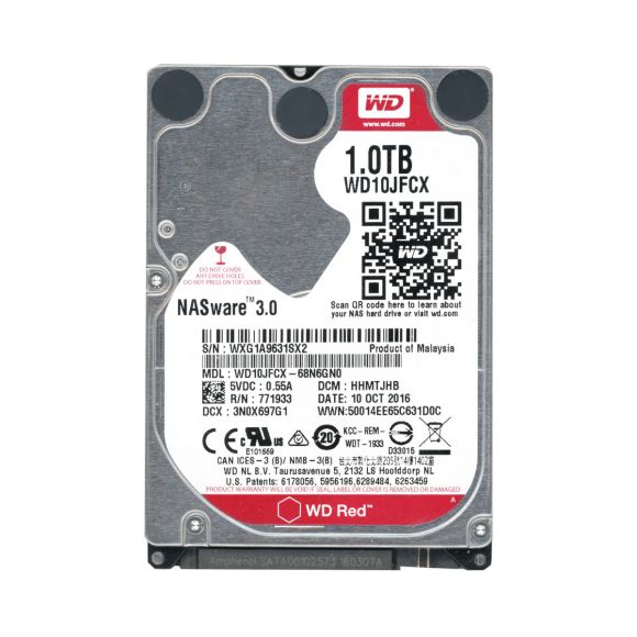 DYSK WD RED WD10JFCX 1TB SATA III 16MB 2.5''