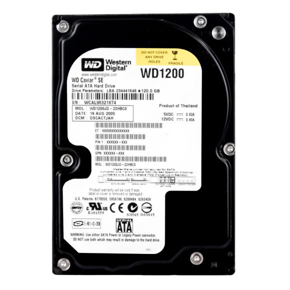 WESTERN DIGITAL WD1200JD 120GB SATA 7200RPM 3.5''