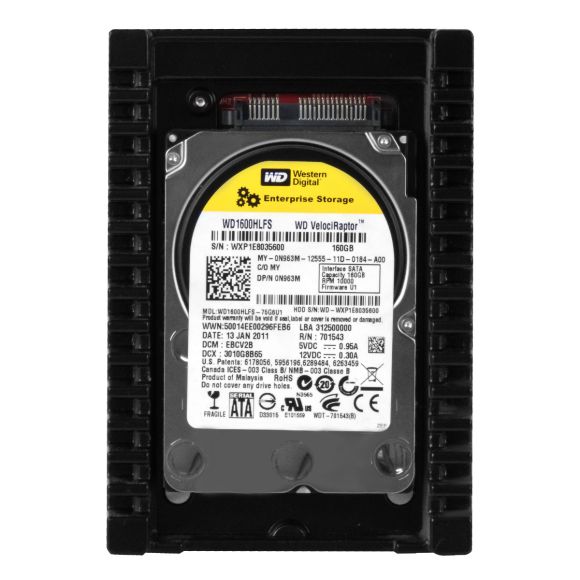 WD VELOCIRAPTOR 160GB 10K 16MB SATA II 3.5'' WD1600HLFS